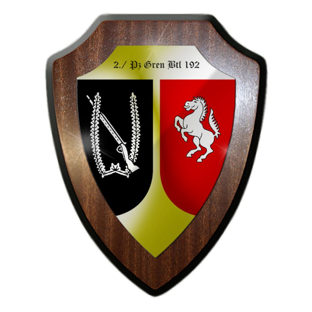 Wappenschild 2PzGrenBtl 192 Panzergrenadiere Ahlen Münster Wappen #36233