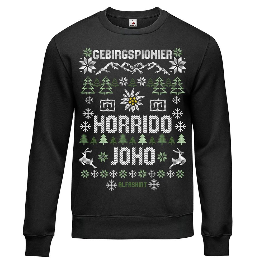 Pulli X-Mas Gebirgspionier BW Bundeswehr Pionier Horrido Pullover#47159