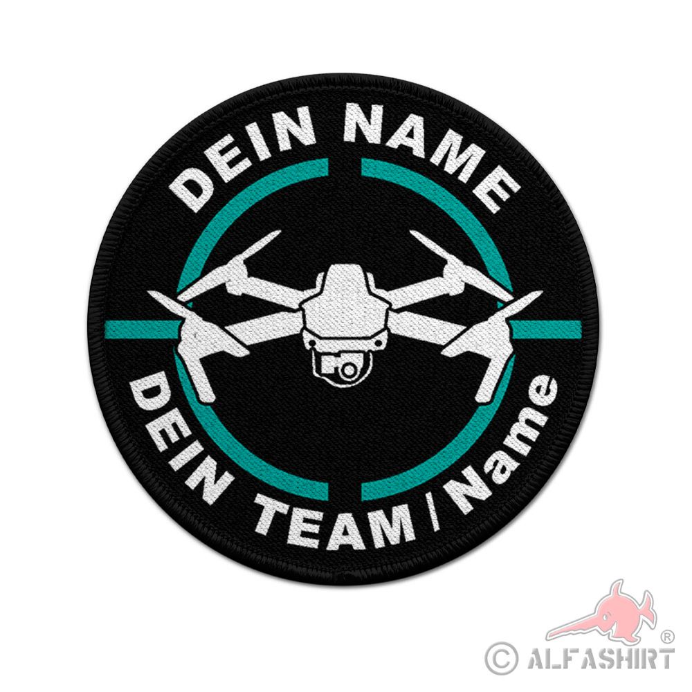 Patch Drohne Dienst personalisiert FPV Aufklärung Pilot Abzeichen #40064