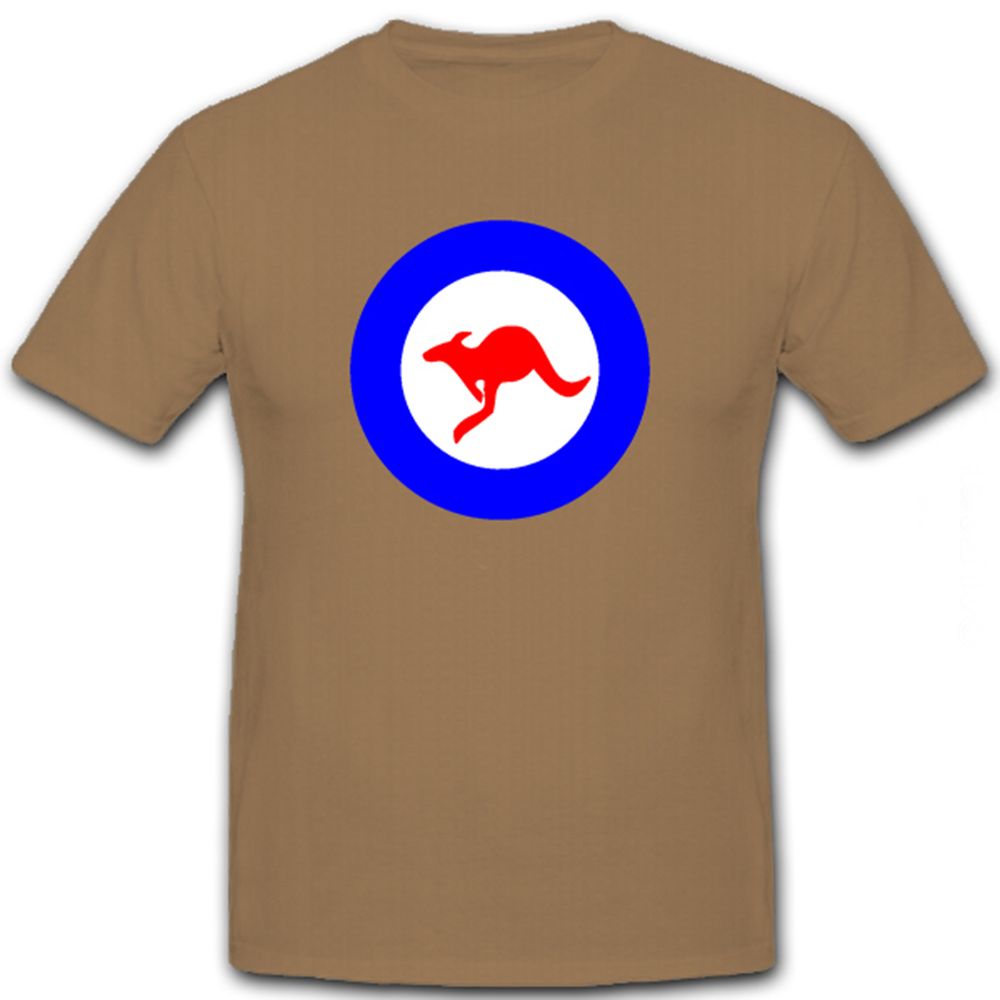 Australia Kokarde Mit Kangaroo- T Shirt #6161