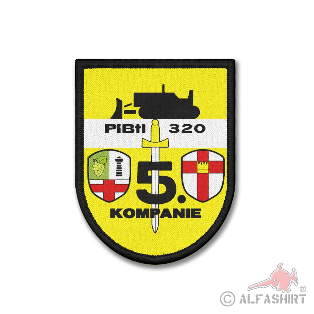 Patch 5 Kompanie PiBtl 320 Pionierbataillon Pionier Bataillon Koblenz #43396