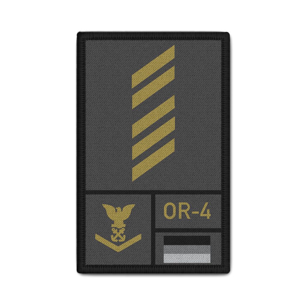 Rank Patch Bundeswehr Heer Luftwaffe Marine Grau #BW-Patch