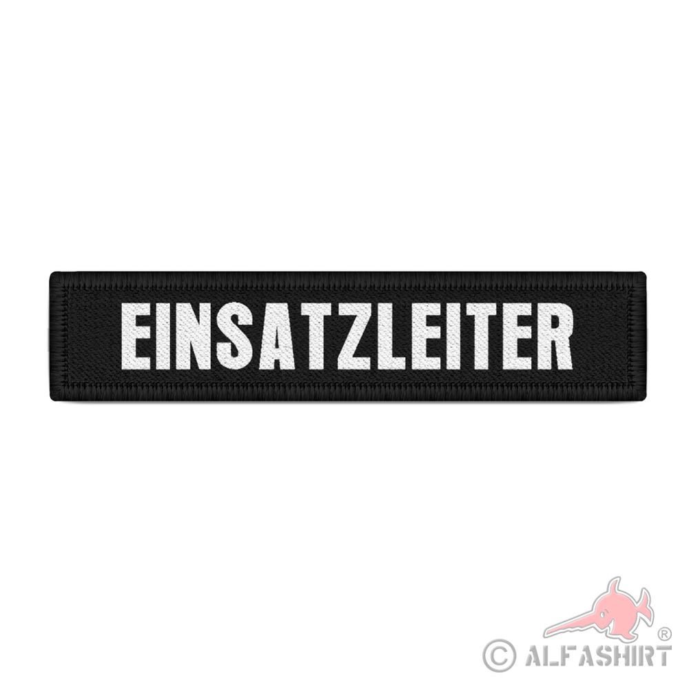 Einsatzleiter Kennzeichnung Jacke Uniform Schriftzug Einsatz Sicherheit #38460