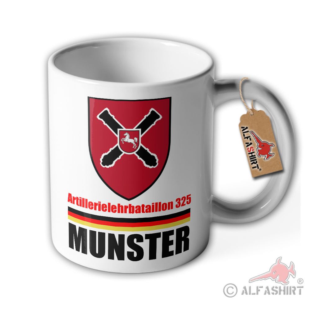 Tasse Artillerielehrbataillon 325 ArtLehrBtl Artillerie Lehr Munster #36437