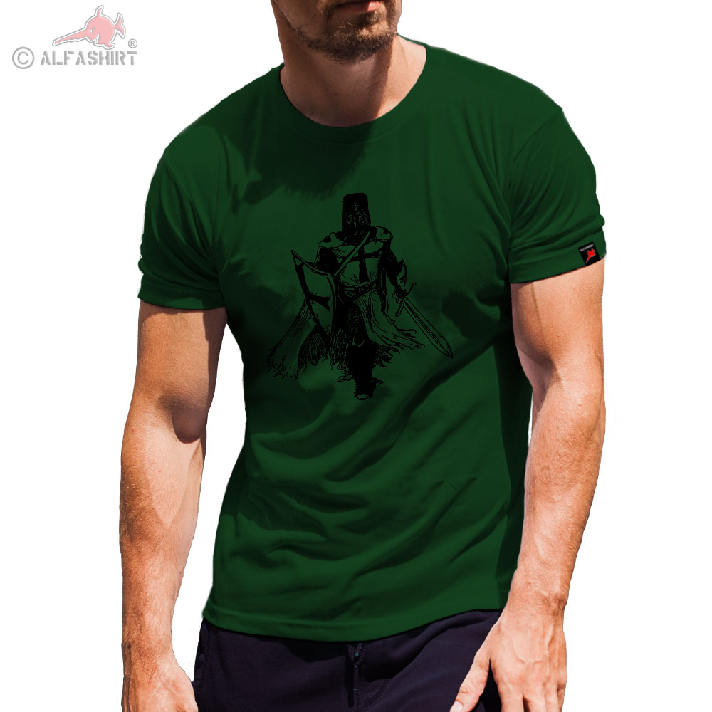 Puch Infidel TM Crusader Crusader Abenland Infidel Knight T-Shirt # 31024
