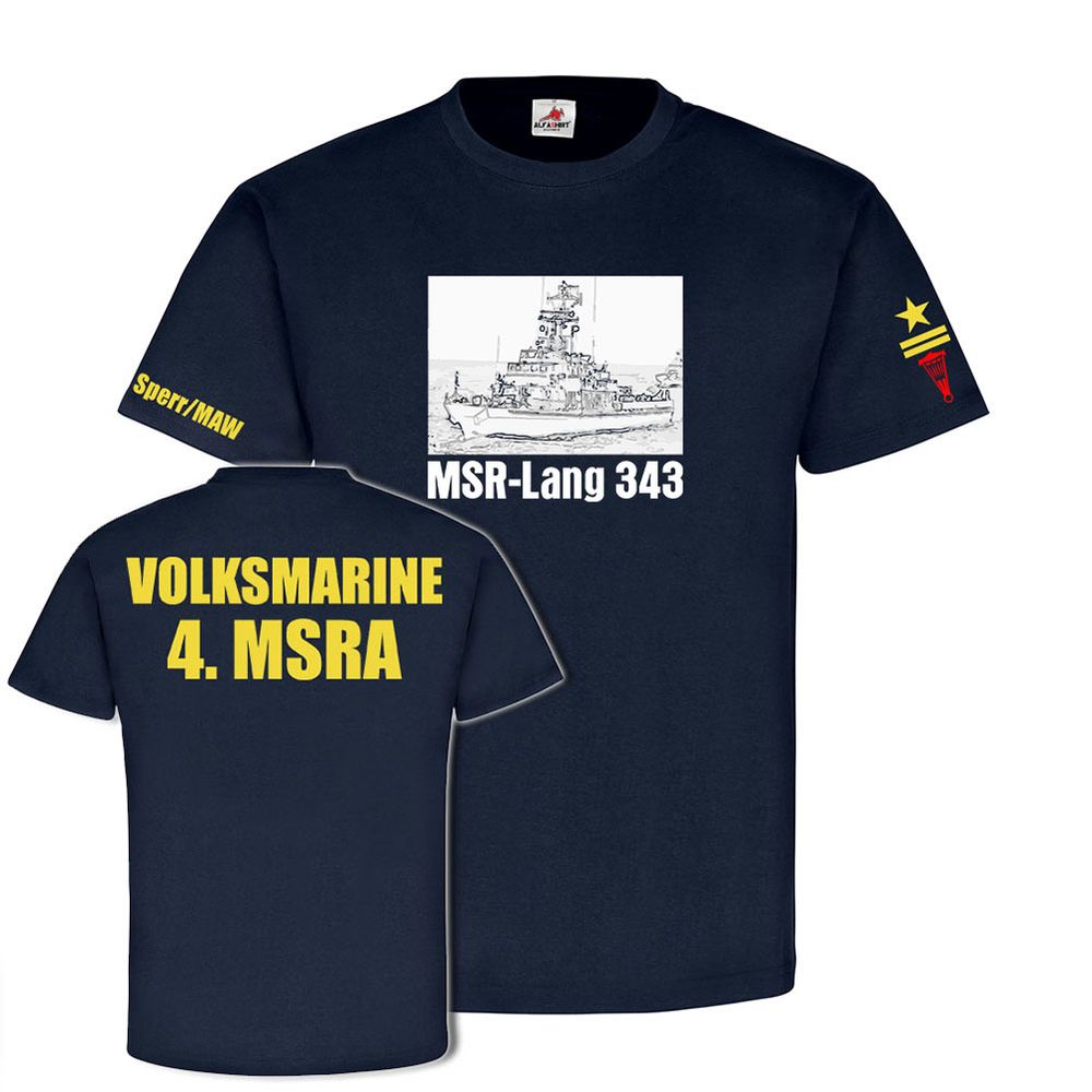 MSR-Lang 343 Sperr-MAW Stabsmatrose Minenabwehr NVA 4 MSRA VM Volksmarine #22033