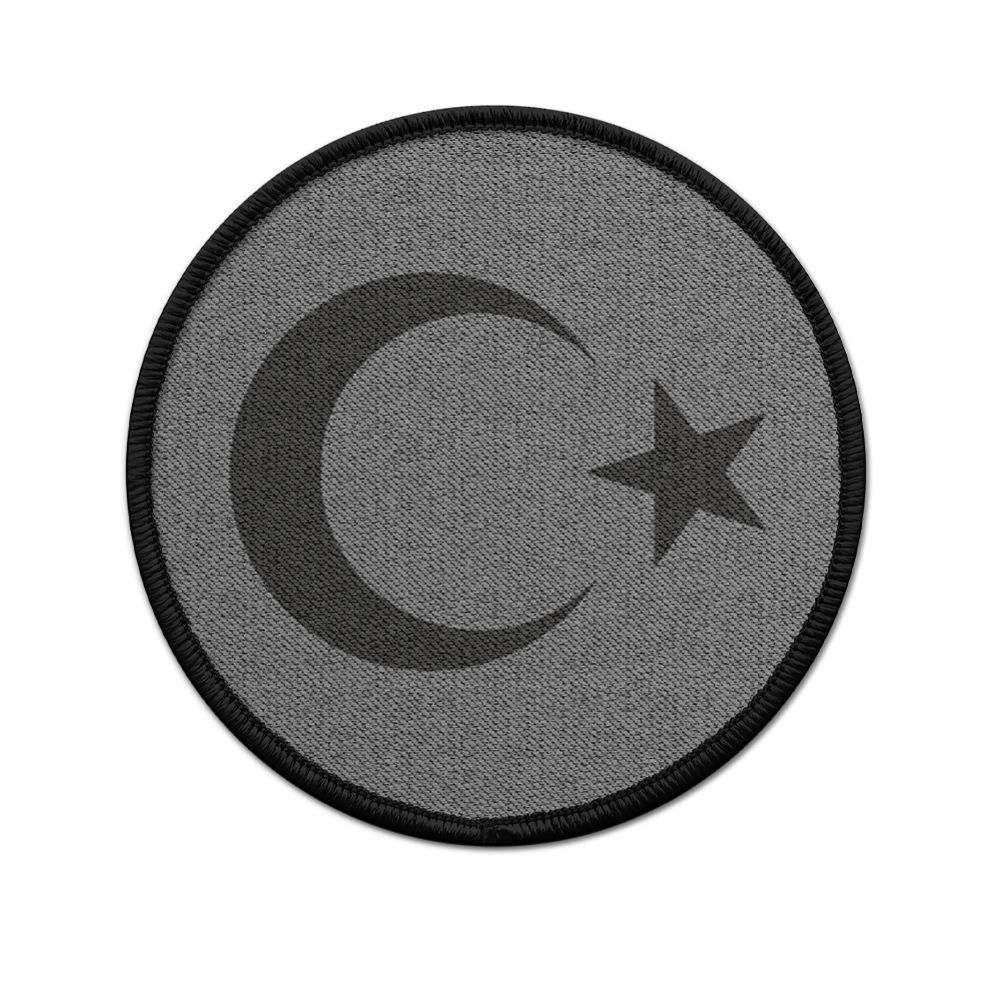 Türkische Flagge Patch Aufnäher Islam Kultur Wappen Siegel #22947