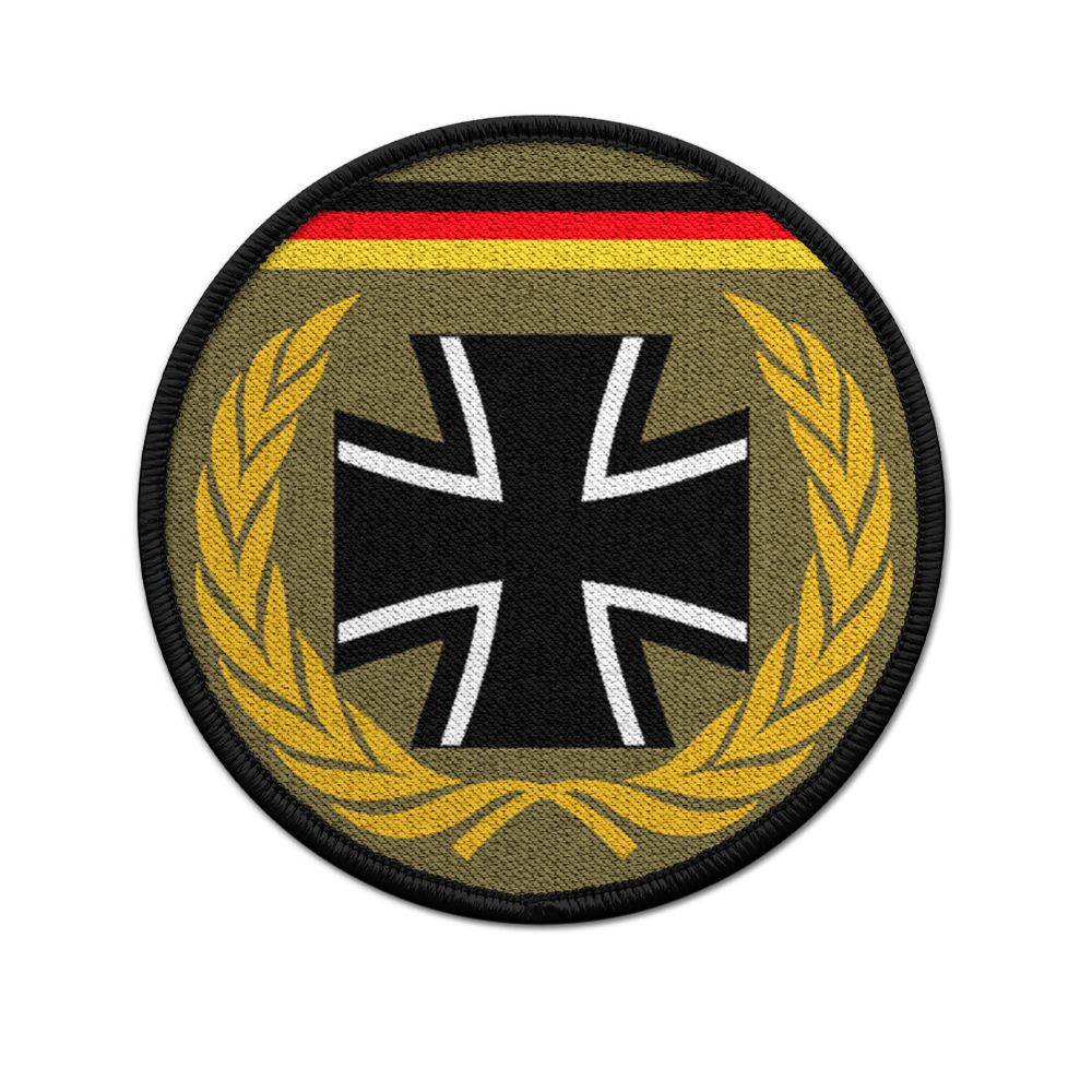 Patch Bundeswehr Veteran BW Auslands Einsatz Kreuz Deutschland Aufnäher #24424