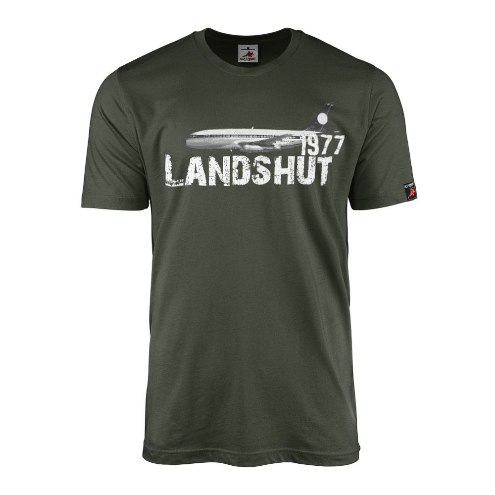 Landshut 1977 Entführung Flugzeug 737-200 GSG-9 T-Shirt#22638