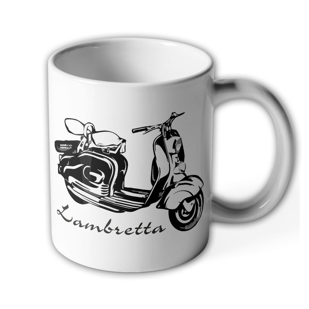 Lambretta Roller Motoroller Scooter Oldtimer Becher Tasse #24023