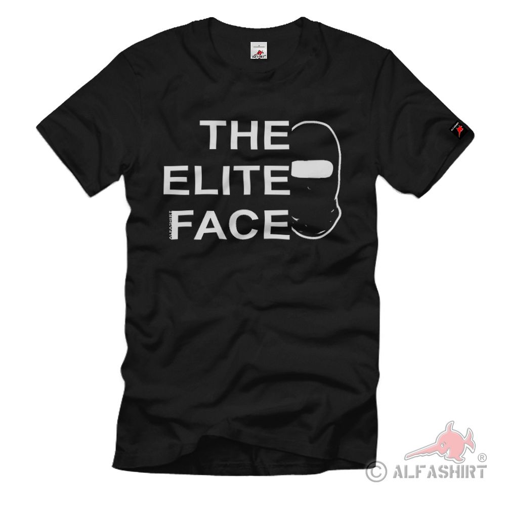The Elite Face Ski Mask Balaclava Special Forces T-Shirt #43502