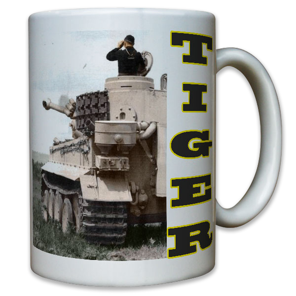 TIGER Panzer Kampfpanzerwagen Modelbauer main battle tank - Tasse #10420 T