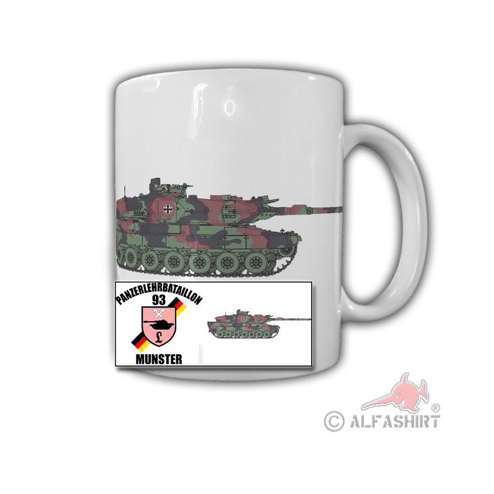 Tasse Panzerlehrbataillon 93 Leopard 2A6 PzLBtl Heer Bundeswehr Oldenburg #30771