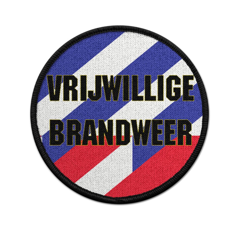 Patch Vrijwillige Brandweer Vrijwilligerswerk Brand Inzet Noodgeval # 33685
