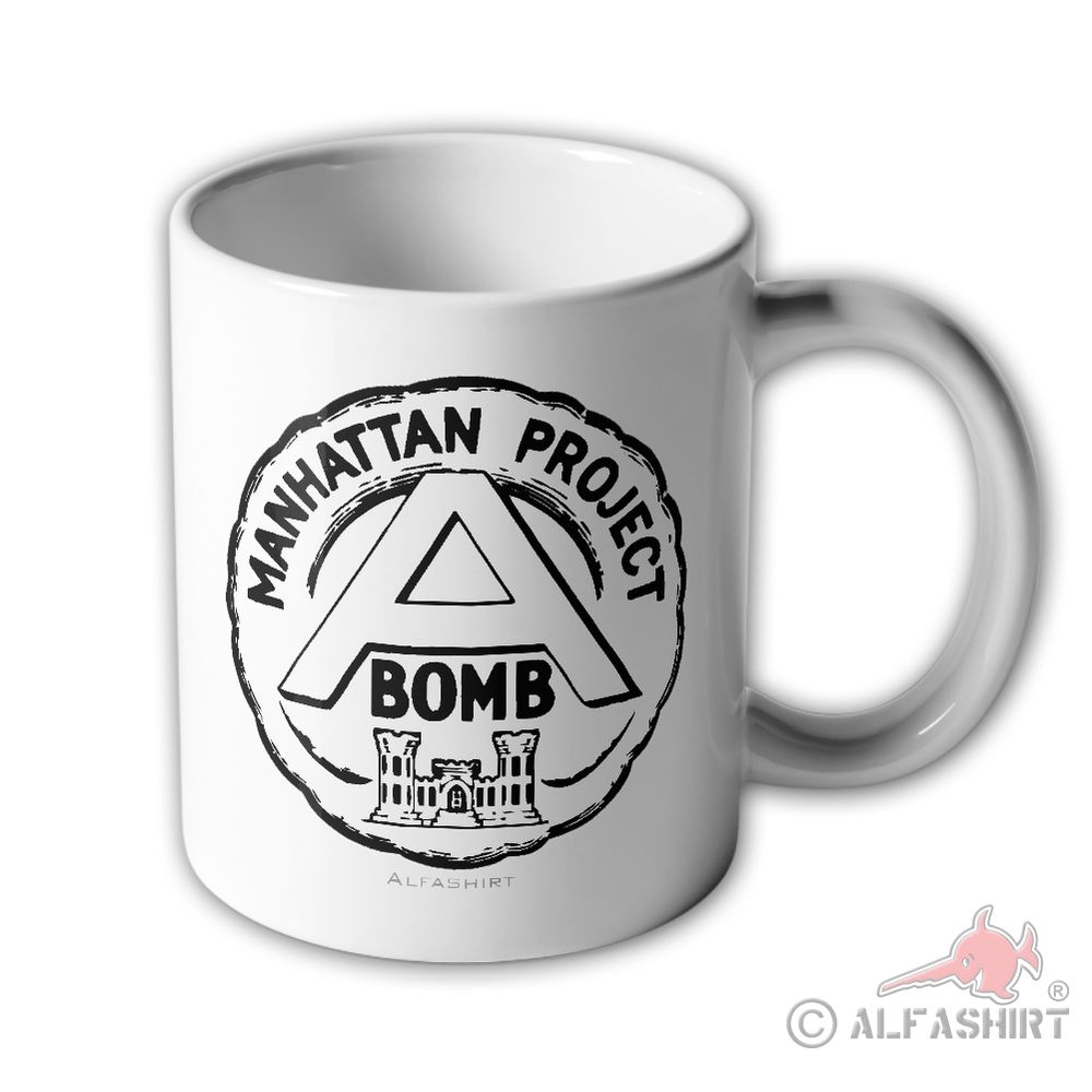 Manhattan Project Cup Atom Bomb Abombe Physicist Oppenheimer # 35042