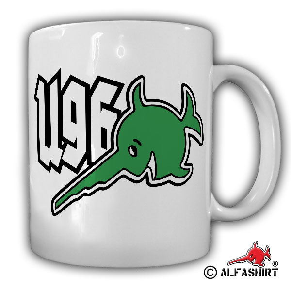 U96 Schwertfisch U-Boot Fisch Sägefisch Schwertfisch Marine - Tasse #15813