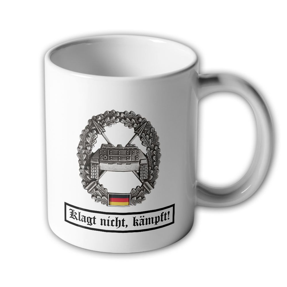 Tasse Barettabezeichen Panzerjäger #10924