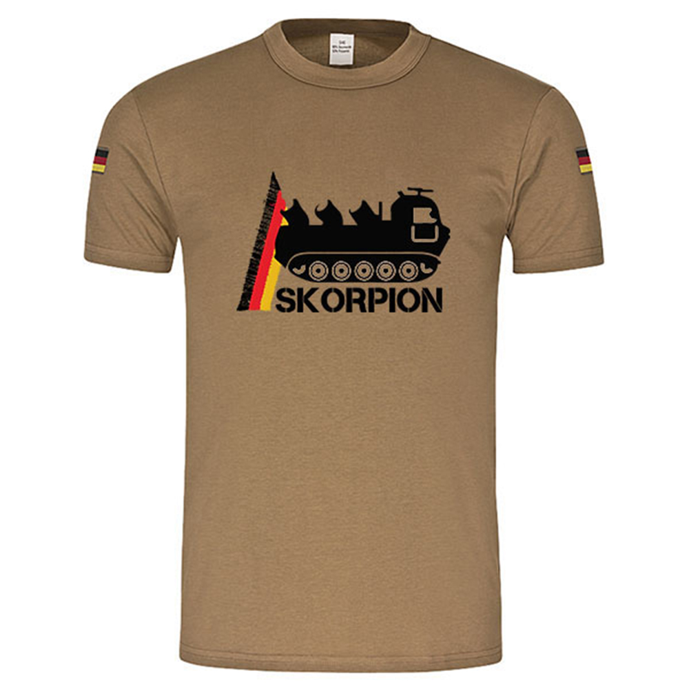 BW Tropen Skorpion Minenwurfsystem Minenverlegepanzer Tropenshirt #14898