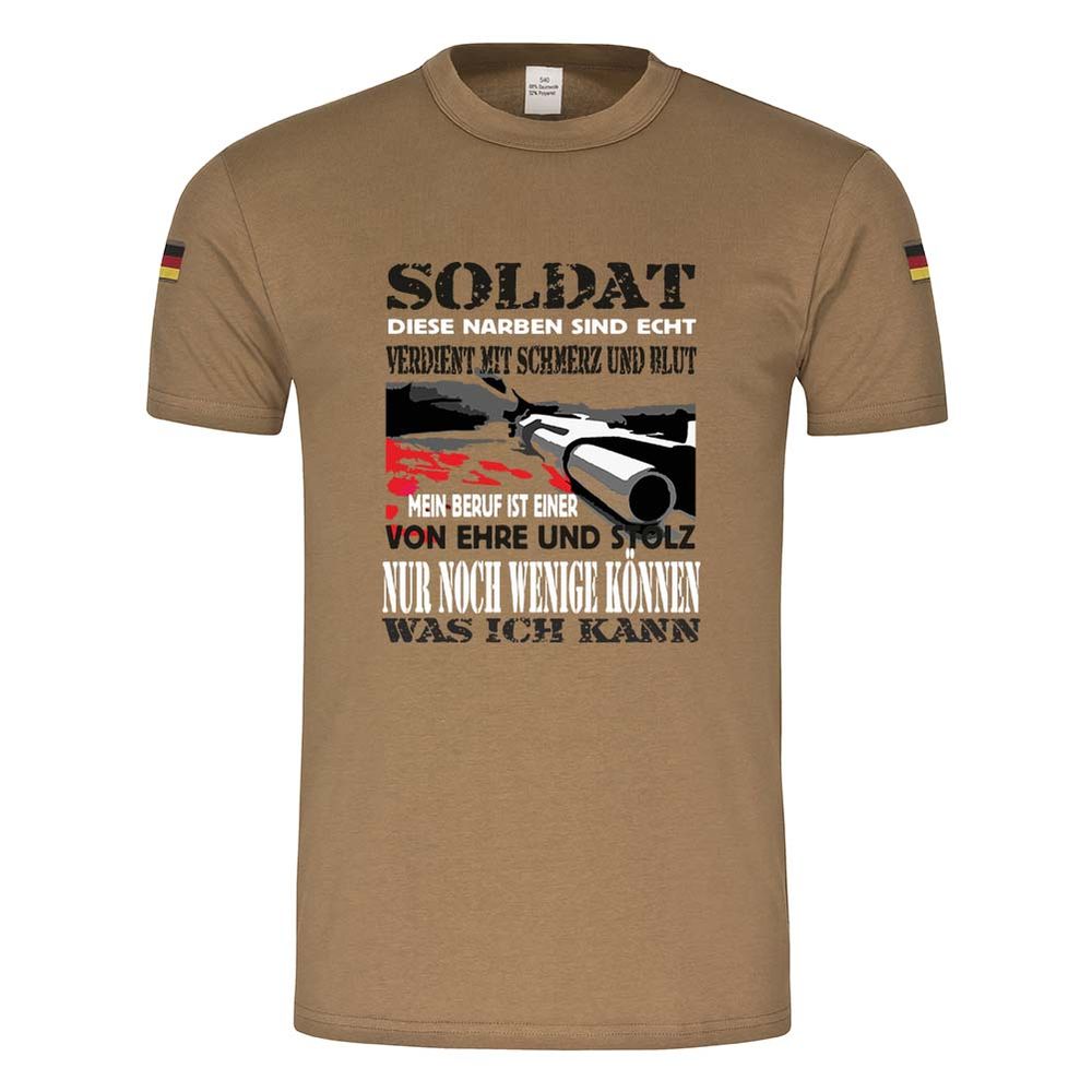 Soldat Diese Narben sind Echt BW Militär Fun Beruf Stolz #22560
