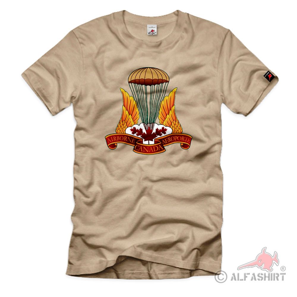 Airborne Canada Aeroporte Kanada kanadische Streitkräfte Militär - T Shirt #8882
