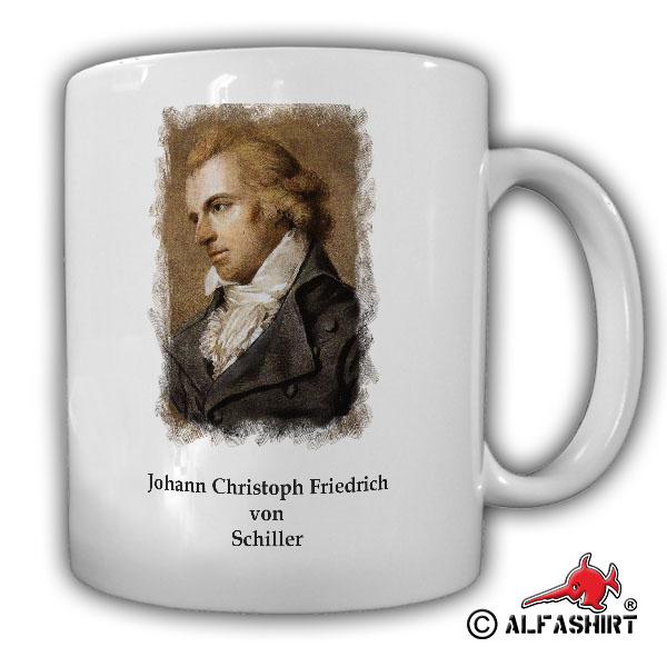 Johann Christoph Friedrich von Schiller Tasse Marbach Württemberg - Tasse #16975
