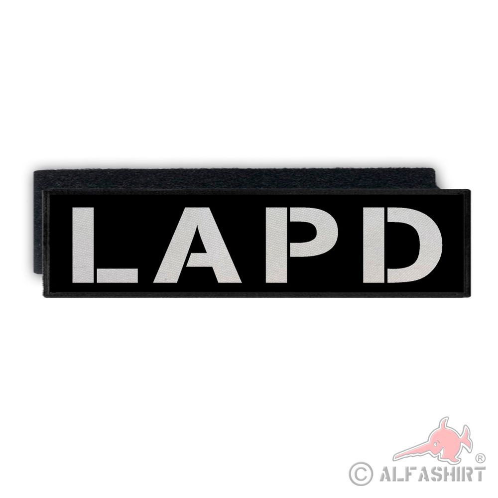 Back Patch LAPD Police Back Police 28x7cm #40986