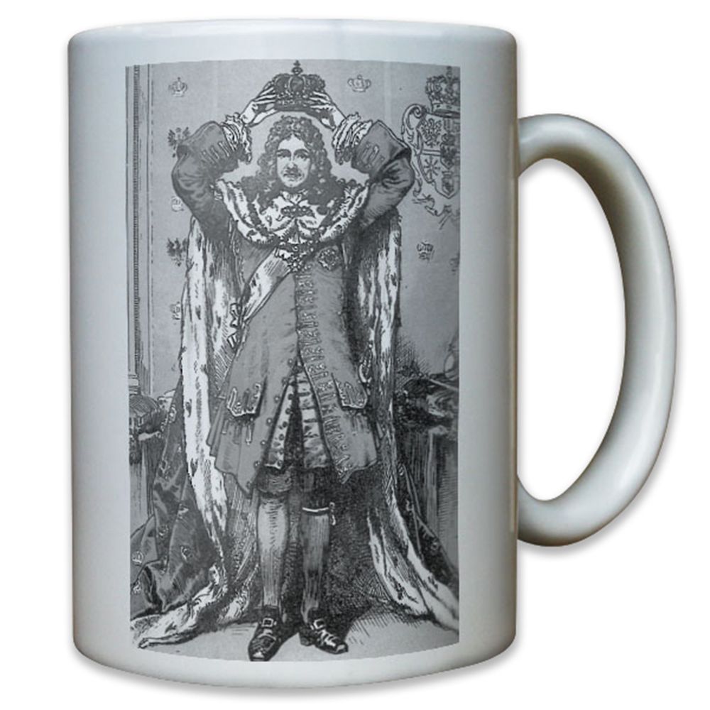 Friedrich I. preußischer König Friedrich III. Markgraf Brandenburg -Tasse #10716