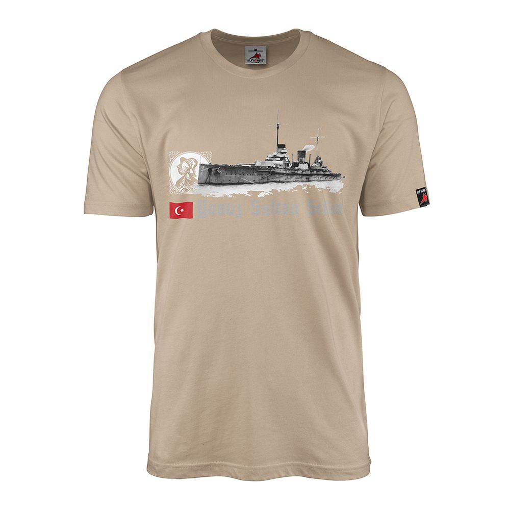 Yavuz Sultan Selim Ottoman Empire Turkey SMS Goeben Cruiser T Shirt # 15725