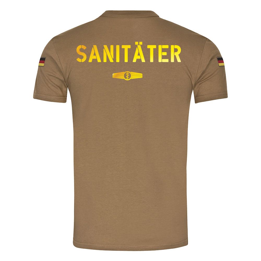 BW Tropen Sanitäter Spange Bundeswehr Sani Wappen Tropenshirt #18610