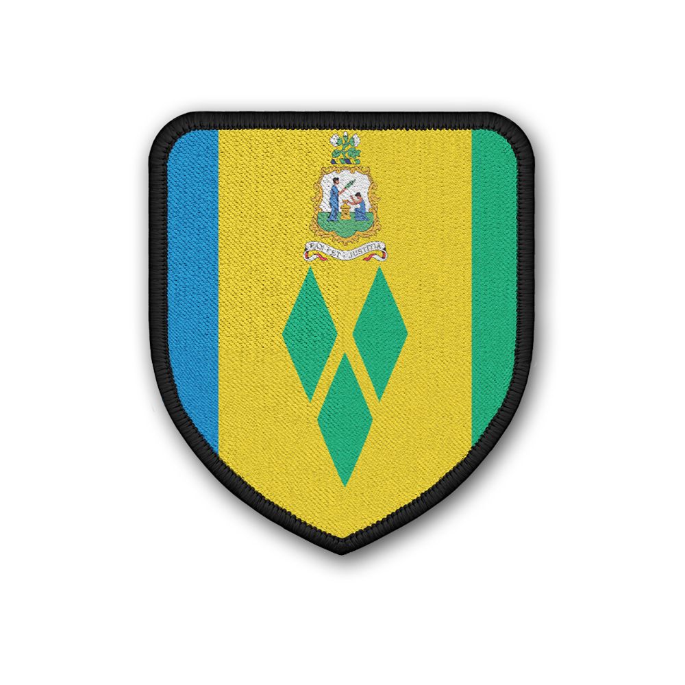 Patch Flag of Saint Vincent & the Grenadines Flagge Land Nation Staat#21329