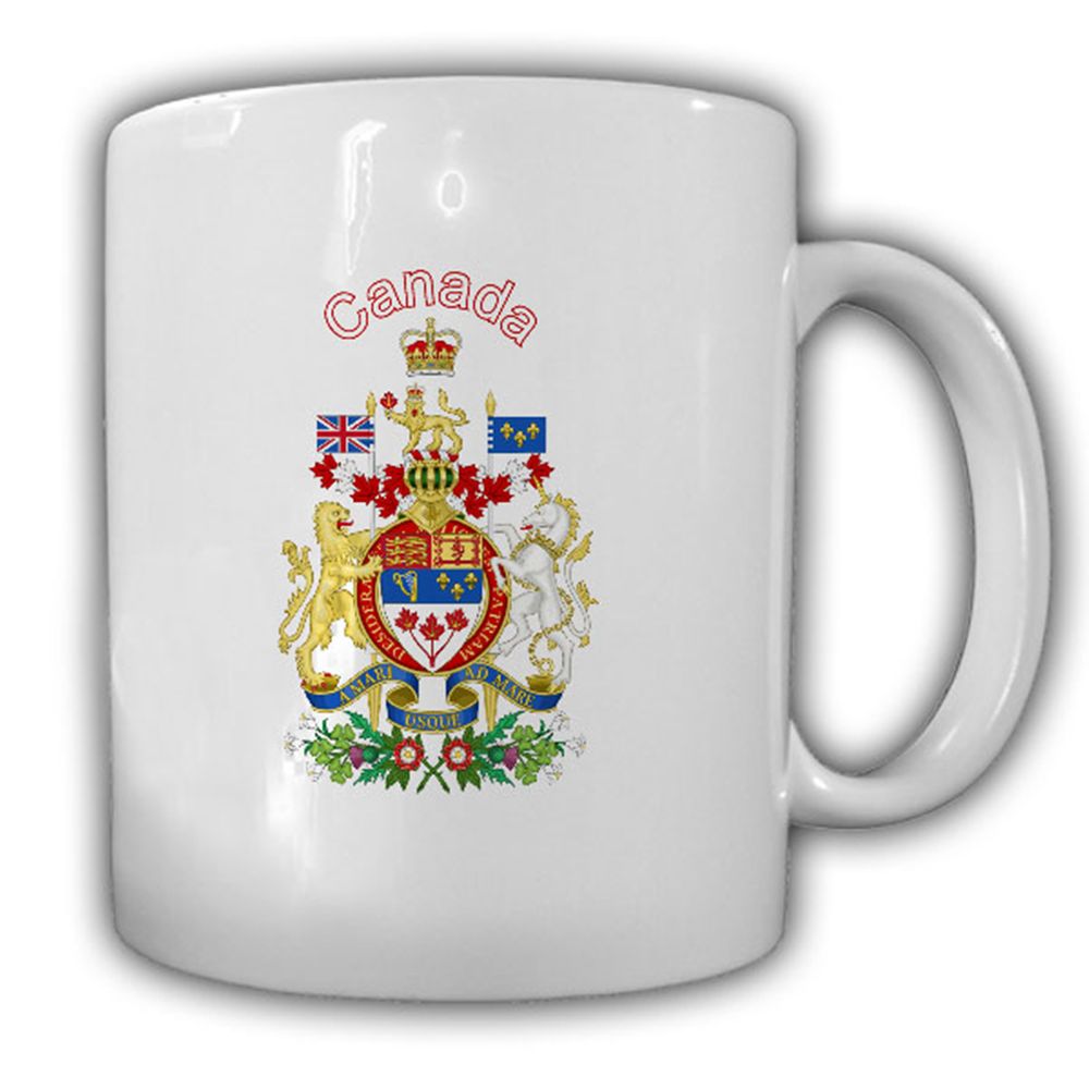 Kanada Wappen_Emblem Canada Kaffee Becher #13534 