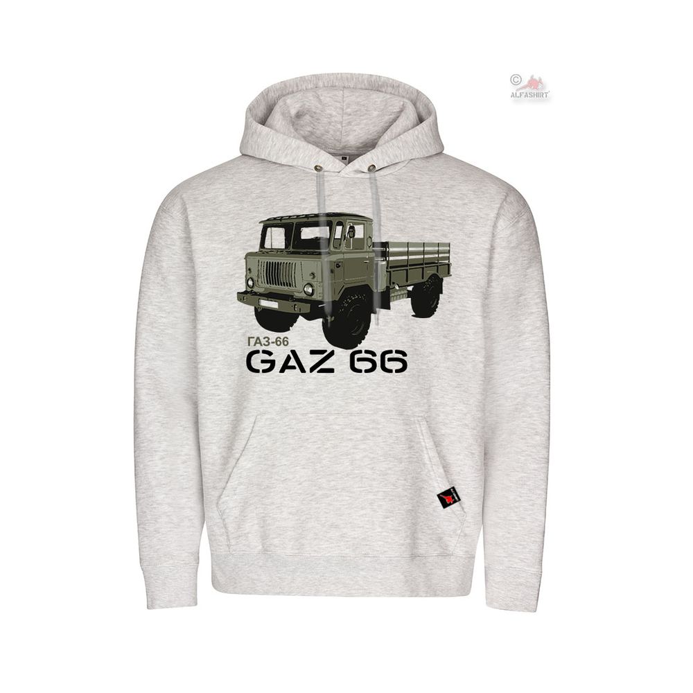 Hoodie GAZ-66 truck Russia oldtimer NVA sweater # 36251