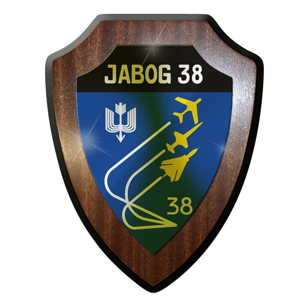 Wappenschild - JaboG 38 Jagdbomber Geschwader Luftwaffe Bundeswehr Bund Bw #8863