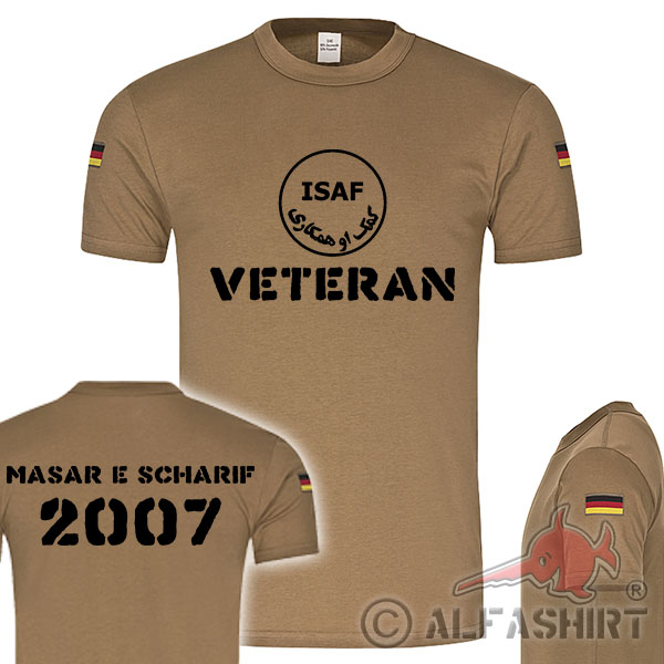 ISAF veteran Masar e Sharif 2007 BW Einsatz Kontigent Tropenshirt # 17803