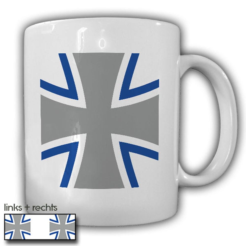 Bundeswehr Kreuz_BW Wappen Eiserens Kreuz Logo Abzeichen Emblem - Tasse #13411