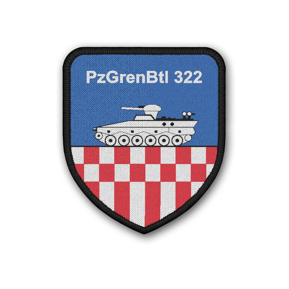 Patch PzGrenBtl322 Badge Armored Infantry Panzergrenadierbataillon # 31713