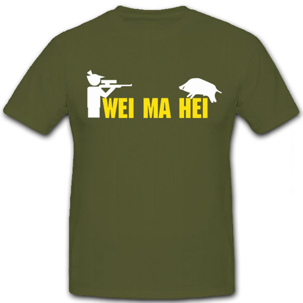 Wei Ma Hei Waidmannsheil Weidmannsheil Hunter Hunting Ranger - T Shirt # 12961