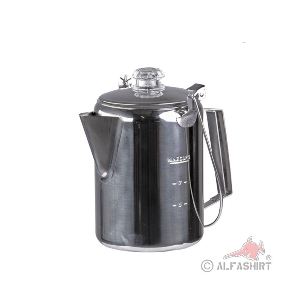 Kaffee Camping Kanne Outdoor Survival Kaffee-Maschine to go Heißgetränk #36149
