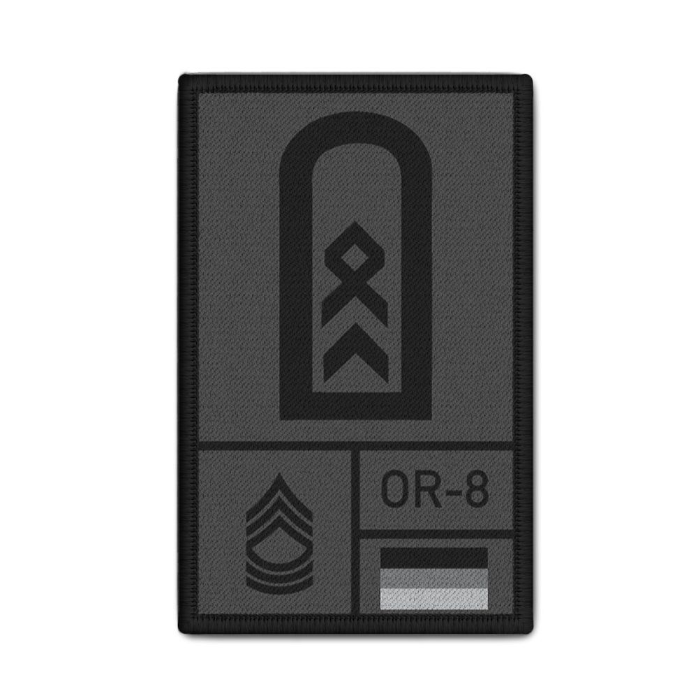 Rank Patch Bundeswehr Heer Luftwaffe Marine Grau #BW-Patch