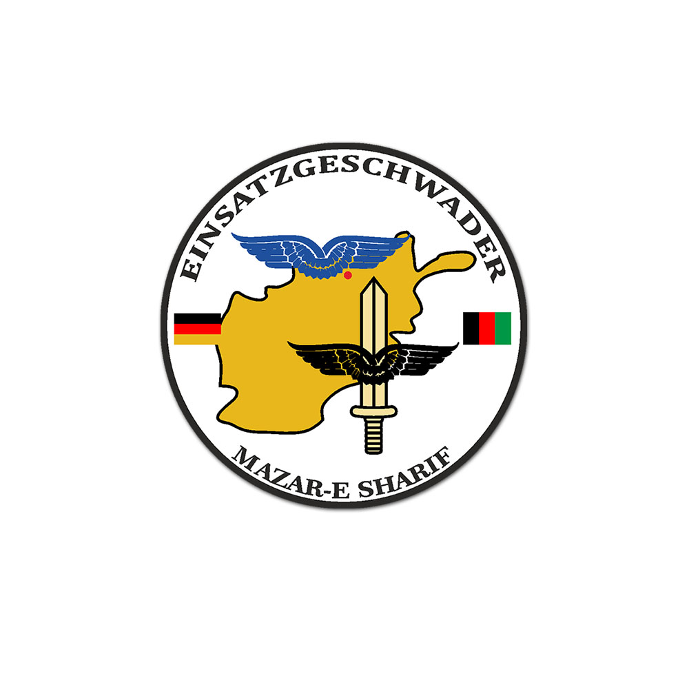 Einsatzgeschwader Mazar E Sharif EG MeS Bundeswehr Aufkleber ab 7cm  #A6022