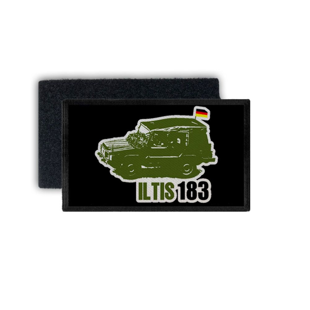 Patch Iltis 183 Bundeswehr Aufnäher Geländewagen Oldtimer BW Typ #31644