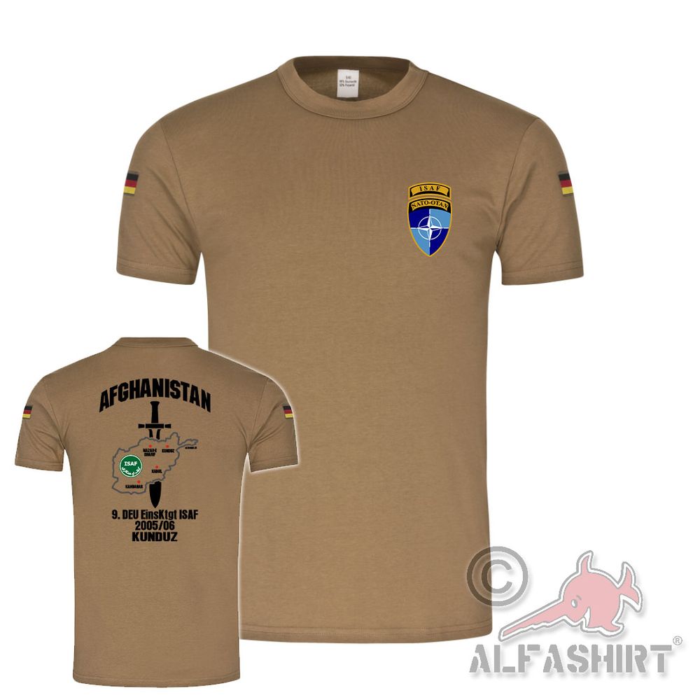 BW Tropen 9 EinsKtgt Kunduz DEU ISAF 2005-2006 Afghanistan Nato Coat of Arms #42374