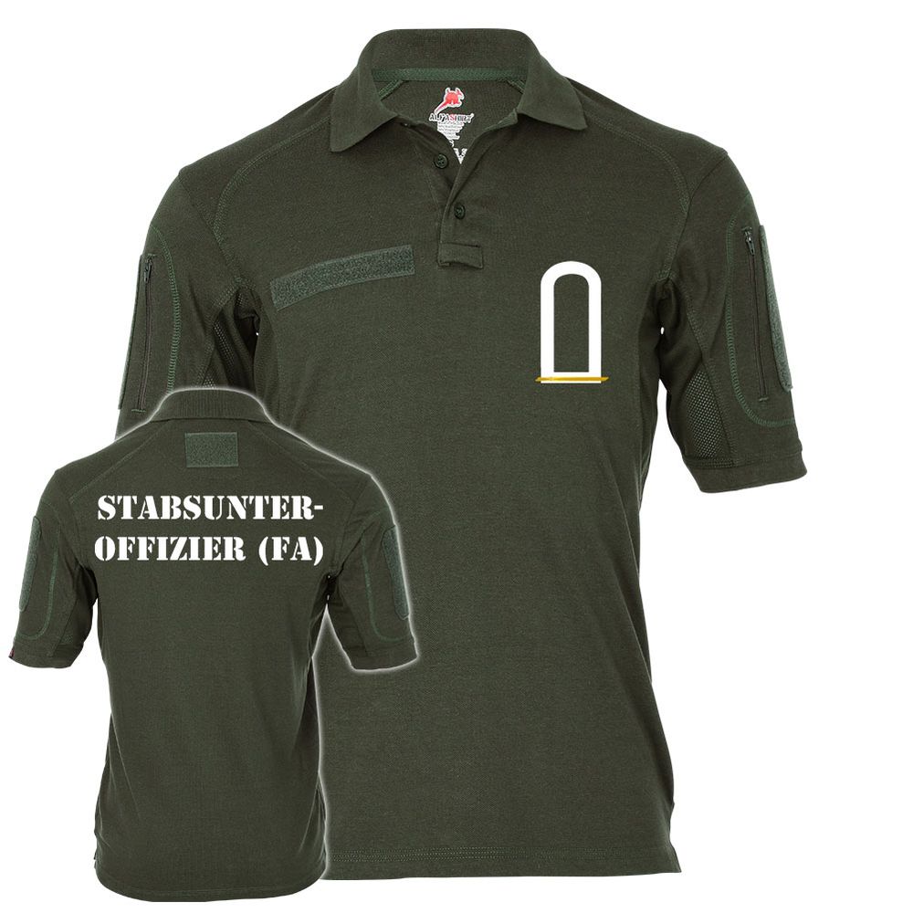 Tactical Polo Stabsunteroffizier FA Stuffz Bundeswehr Feldwebel-Anwärter #21628