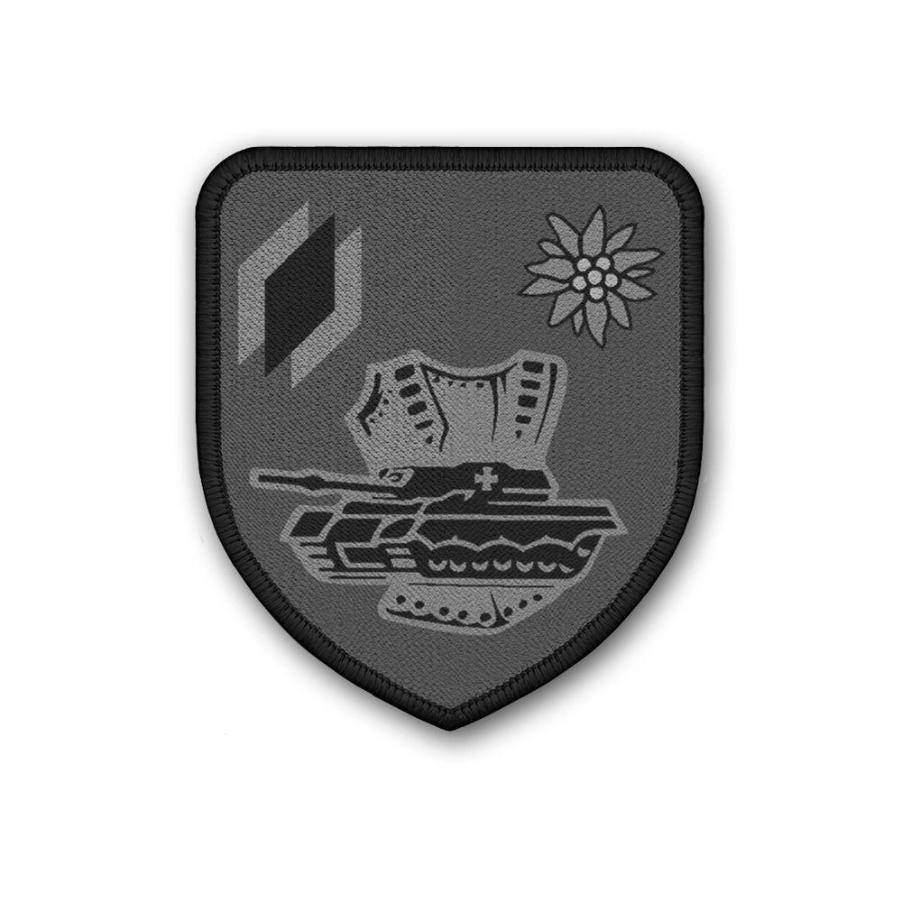 Patch Gebirgs-Panzerbataillon 8 dunkel GebPzBtl Leo 2A6 Panzer #24429