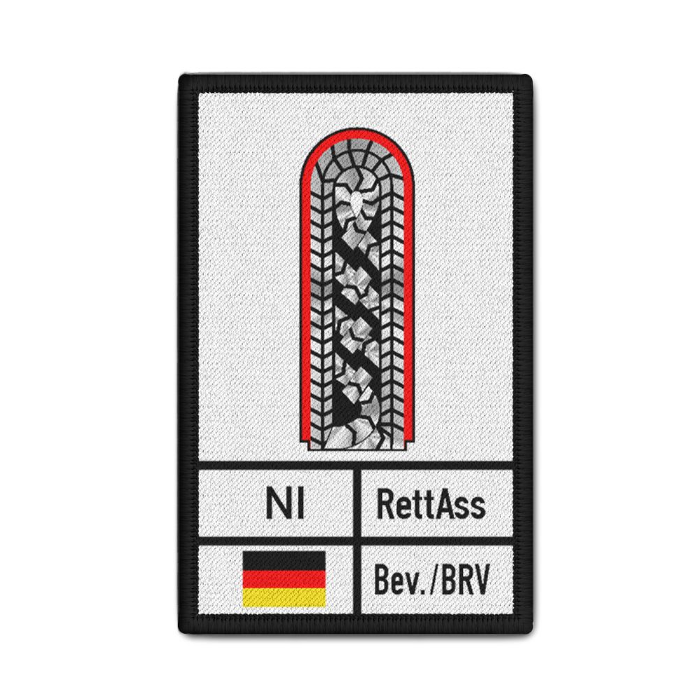 Rank Patch Paramedic Lower Saxony Badge Rank 9.8x6cm # 35198