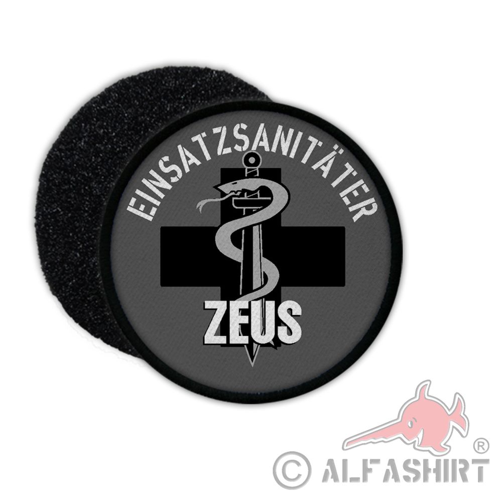 Patch paramedic Zeus Bundeswehr Confederation Sani First Aid Doctor # 25896