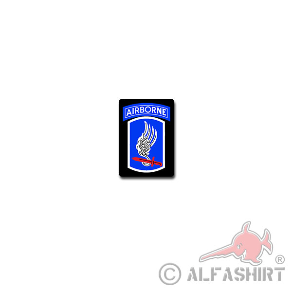 173rd Airborne Brigade Combat Team Sticker Airborne Brigade 5x7cm # A3796