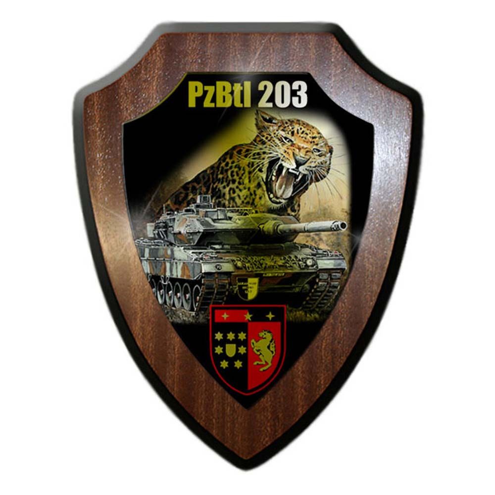 Wappenschild Lukas Wirp Panzerbataillon 203 Typ2 Bundeswehr Augustdorf #24410