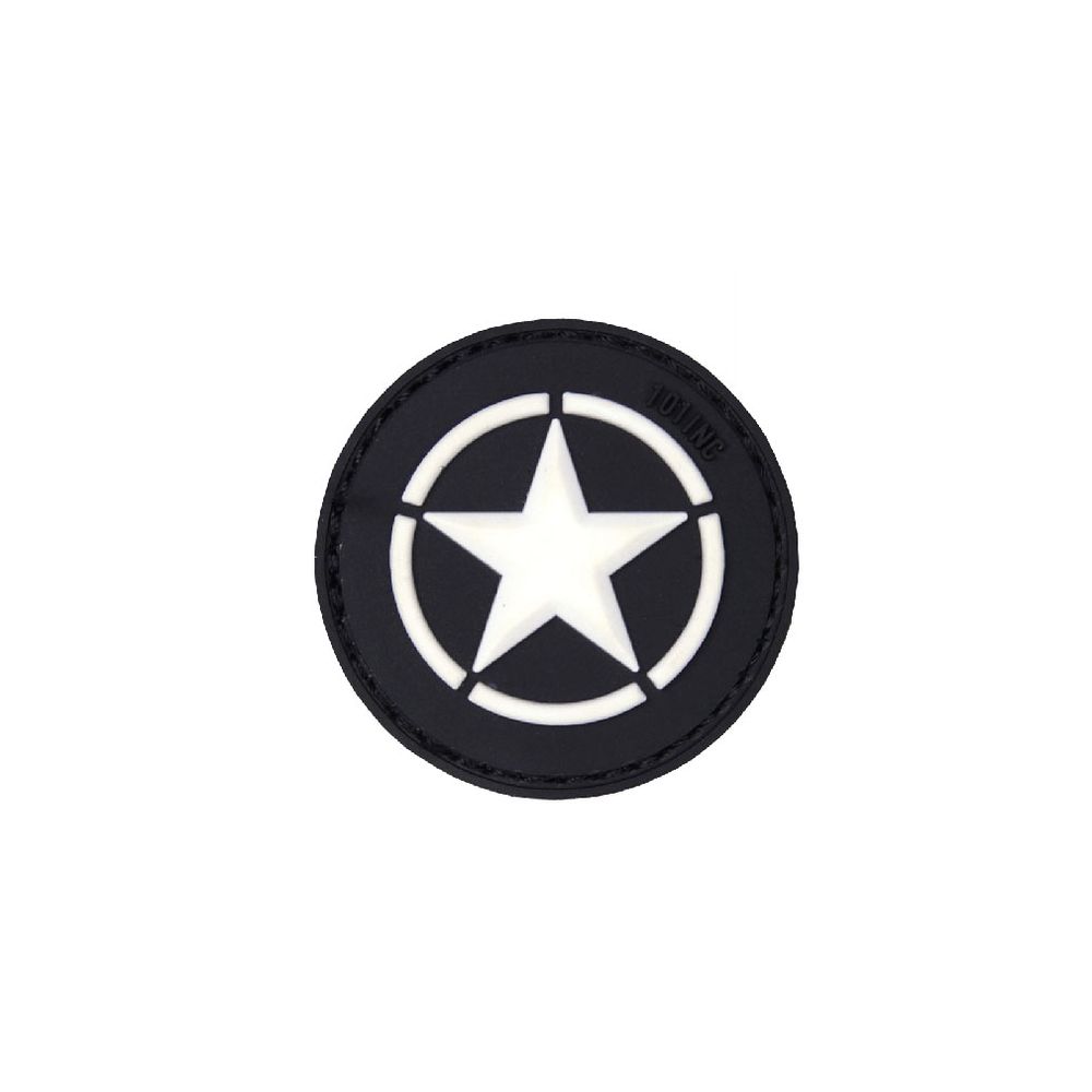 Patch Us Star Stern Army Airsoft Softair America War Rubber 4,5cm #20287