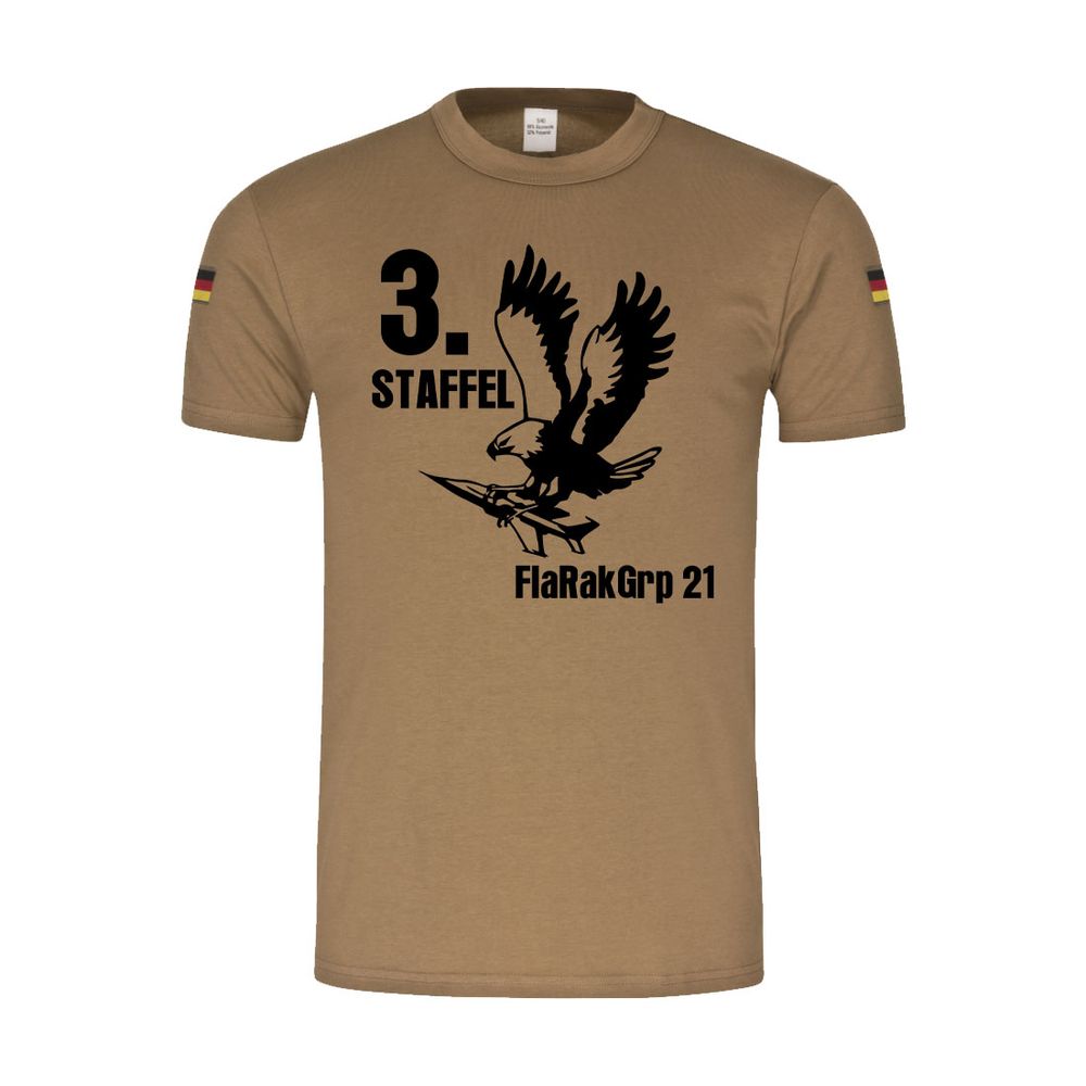 BW Tropenshirt 3. Staffel FlaRakGrp 21 Flugabwehrraketengruppe FlaRakG 1  #47454